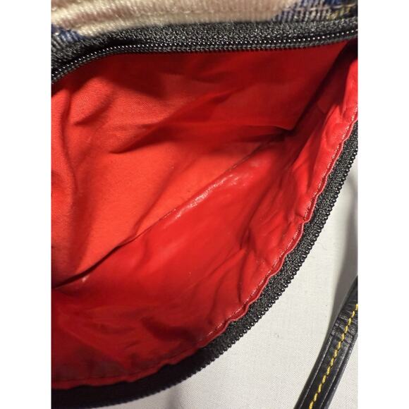 Dooney & Bourke Plaid Crossbody Bag - Red, Green, Blue, White - Picture 9 of 10